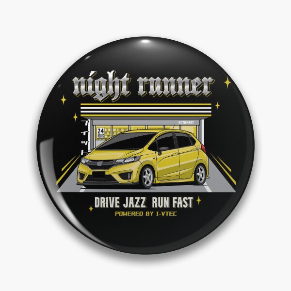 Item preview, Jazz Fit RS Vtec (amarillo) designed and sold by pjrstudio.