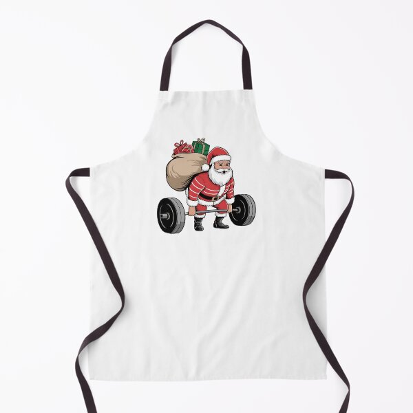 Item preview, Funny Santa Weightlifting Christmas Fitness Gym Deadlift Xmas 2025 designed and sold by ArtByKatti.