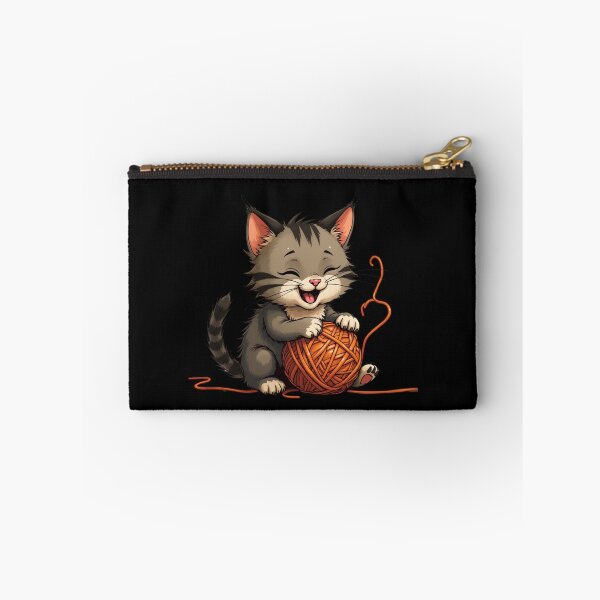 Item preview, cat with yarn designed and sold by jkrphoto.
