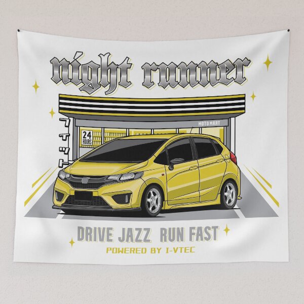 Artikelvorschau, Jazz Fit RS Vtec (Gelb) für weißes Hemd entworfen und verkauft von pjrstudio.
