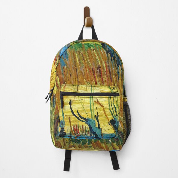 Item preview, Pollard Willows and Setting Sun (1888) by Vincent van Gogh designed and sold by RickE.