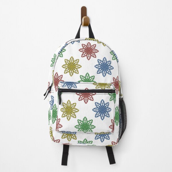Item preview, Pattern of snowflakes "Inspiration" of different colors designed and sold by Cherevan.