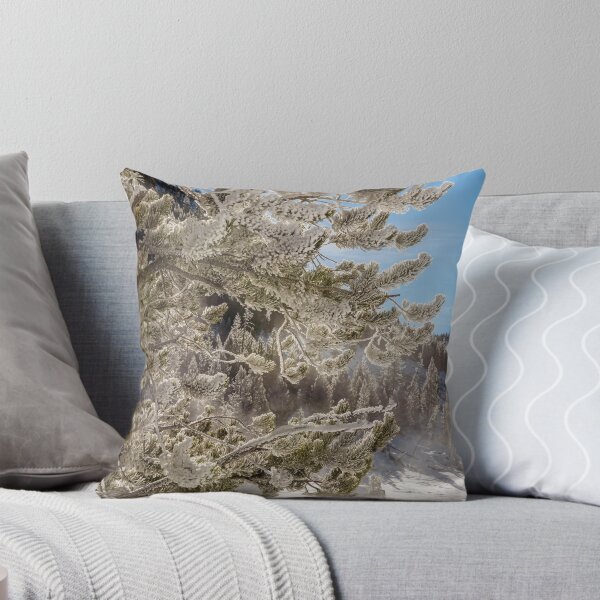 Item preview, Rime Covered Trees with Sunstar Yellowstone National Park 2 designed and sold by PhotoArt by Joan Carroll.