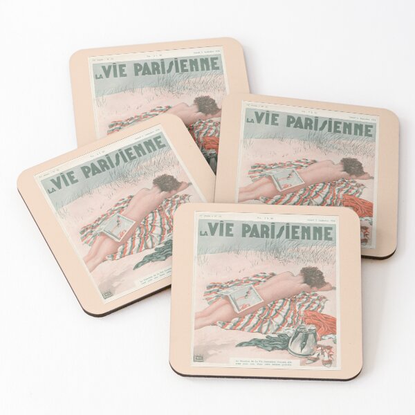 Item preview, La Vie Parisienne Magazine Cover designed and sold by TeeARTHY.