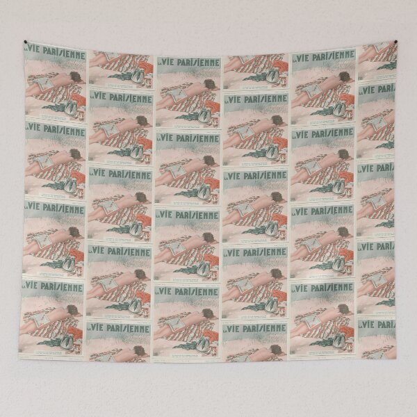 Item preview, La Vie Parisienne Magazine Cover designed and sold by TeeARTHY.