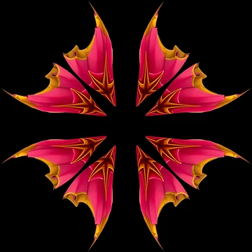 Artwork thumbnail, Pink Flower Pattern by Meo Design