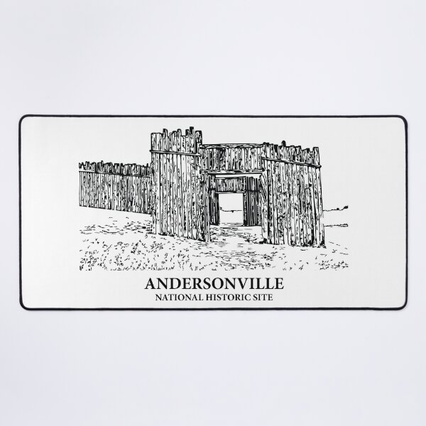 Item preview, Andersonville National Historic Site designed and sold by Lakeric Cityscapes.