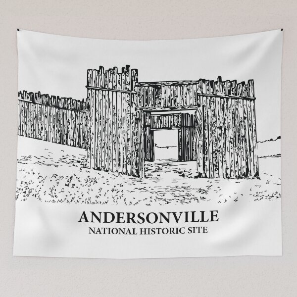 Item preview, Andersonville National Historic Site designed and sold by Lakeric Cityscapes.