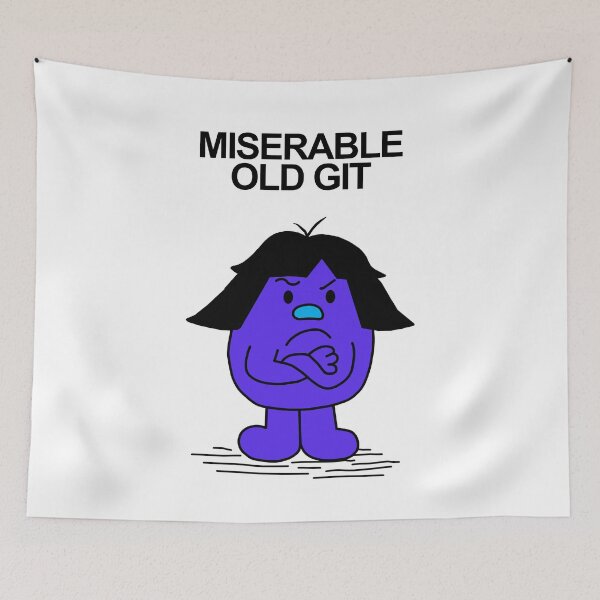 Item preview, Little Miss Miserable Old Git  designed and sold by Scat the cat.