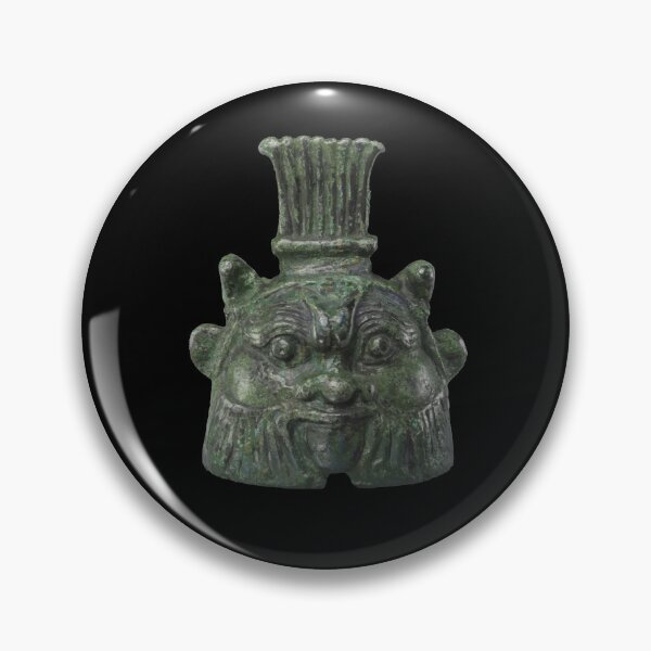 Item preview, Ancient Egyptian Bes Bell designed and sold by emhoteb.