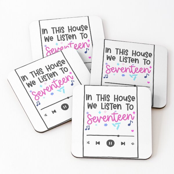 Item preview, In this house we listen to… Seventeen designed and sold by natashacole.