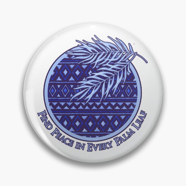 Item preview, Boho jungle pattern - blue designed and sold by PP-Patterns.