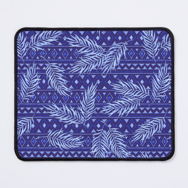 Item preview, Boho jungle pattern - blue designed and sold by PP-Patterns.