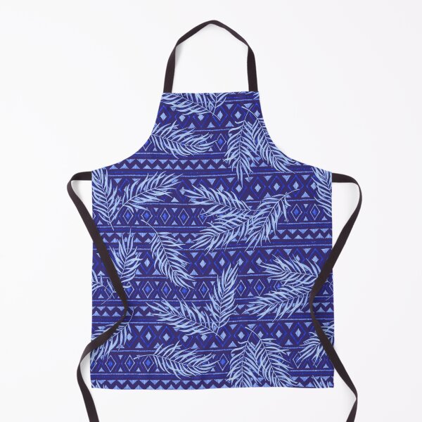 Item preview, Boho jungle pattern - blue designed and sold by PP-Patterns.