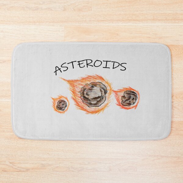 Item preview, Fiery Asteroids in Space designed and sold by MechanicalART.