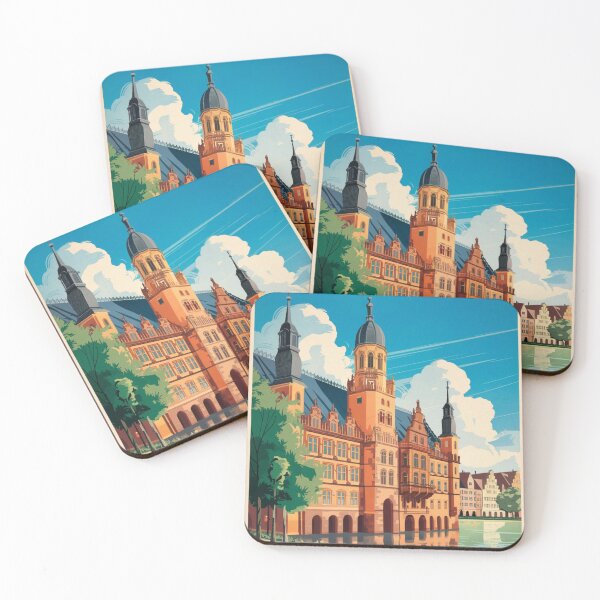 Item preview, Hannover Vintage Travel Poster designed and sold by TravelerRat.