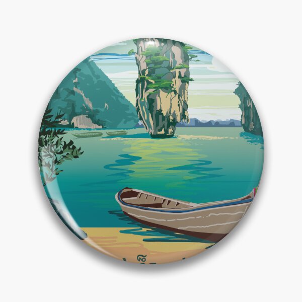 Item preview, Thailand -  Island vintage poster designed and sold by asamijess.