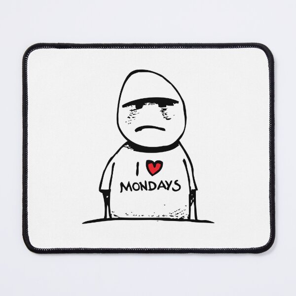 Item preview, I love Mondays designed and sold by Coops Clothing.