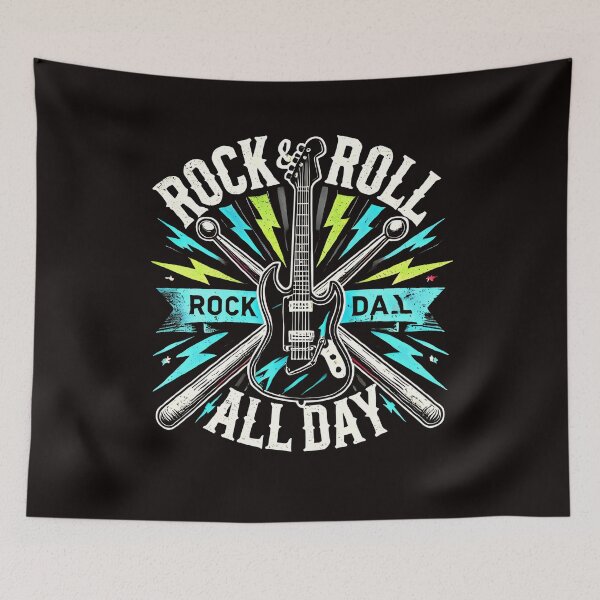 Item preview, Rock & Roll All Day designed and sold by Mahe Jabeen.