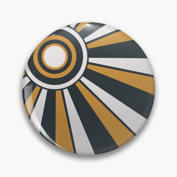 Item preview, Retro Sun blast - India yellow designed and sold by Fuzzdandy Designs.