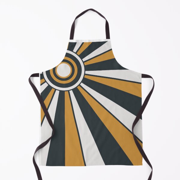 Item preview, Retro Sun blast - India yellow designed and sold by Fuzzdandy Designs.