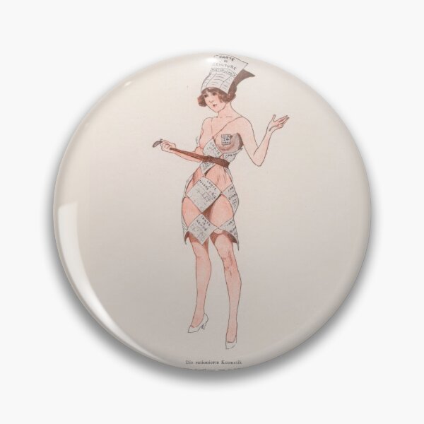 Item preview, Vintage Posters  Woman Clothed in Ration Coupons designed and sold by TeeARTHY.