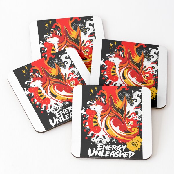 Item preview, Energy Unleashed  Fiery Shiba Inu Art designed and sold by Cute-Cuddles.