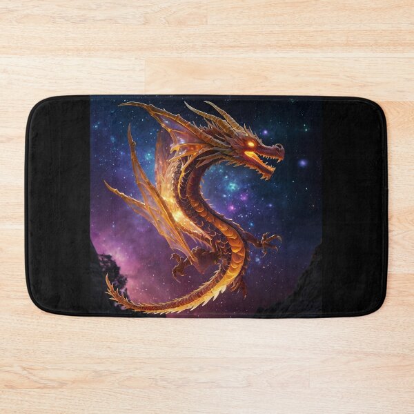 Item preview, "Cosmic Inferno Majestic Dragon's Fury" designed and sold by StickerFrenzied.