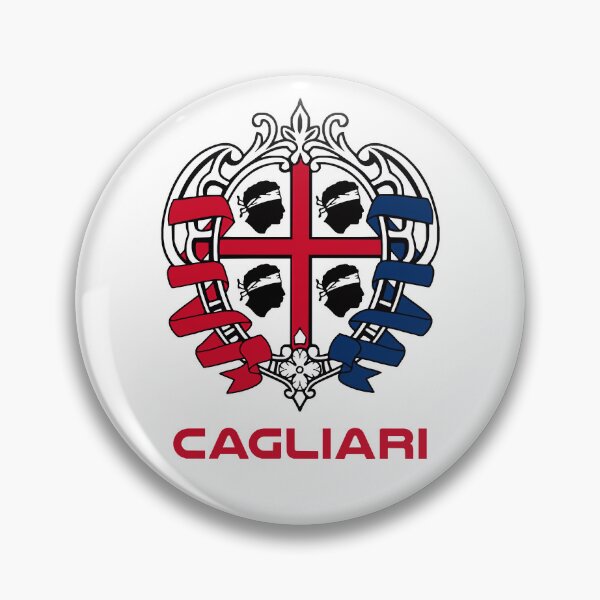Item preview, Cagliari - Sardegna - Rosso Blu - Emblem - Sardinia - Coat of arms designed and sold by miskaralise.