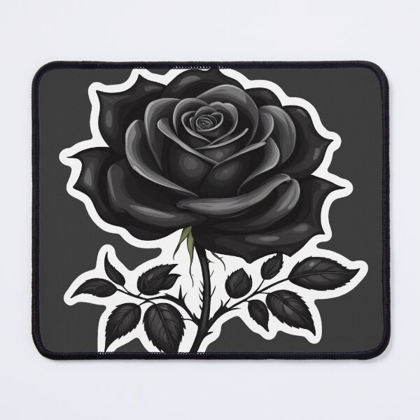 Item preview, Black Rose Dark Goth Aesthetic Flower designed and sold by MadnessEnvelope.