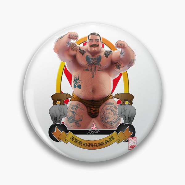 Item preview, Circus Strongman designed and sold by JoeyGeeArt.