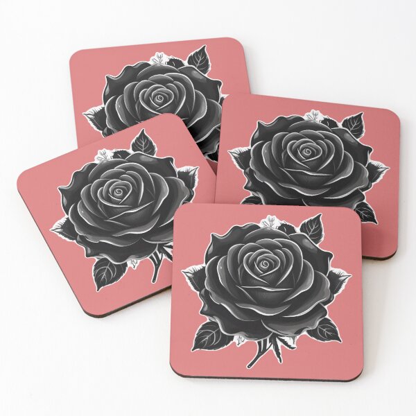 Item preview, Black Rose Goth Flower designed and sold by MadnessEnvelope.