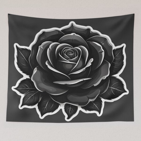 Item preview, Gothic Rose Flower designed and sold by MadnessEnvelope.