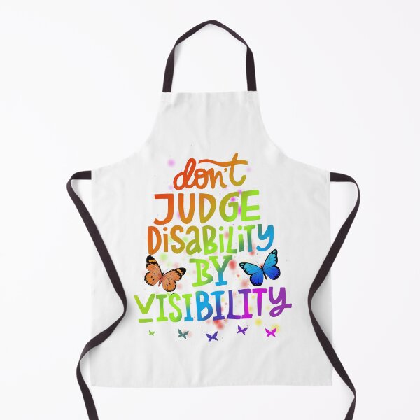 Item preview, Don’t Judge Disability on Visibility designed and sold by FranettiArt.