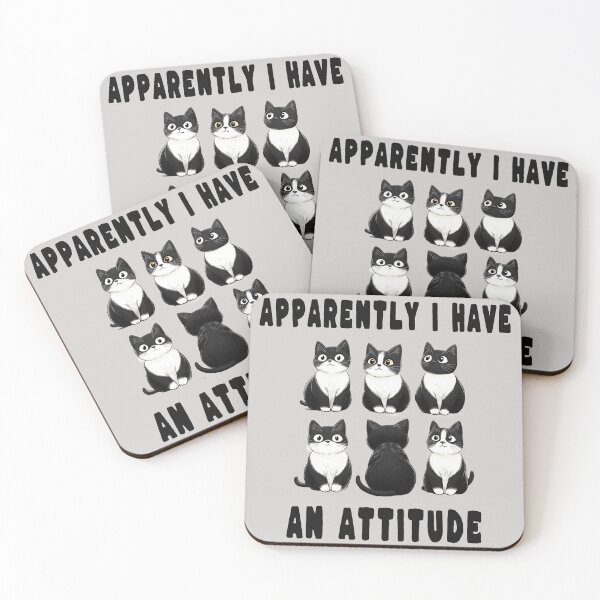 Item preview, Apparently I Have an Attitude designed and sold by TojoStudios.