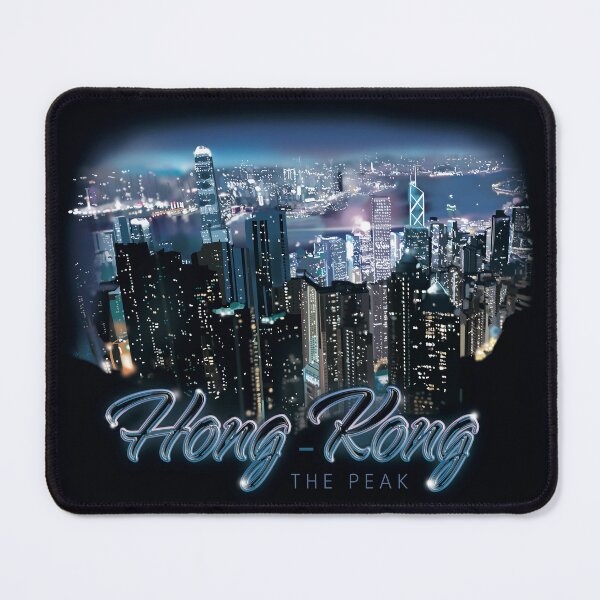 Item preview, Hong-Kong building lit up at night designed and sold by asamijess.