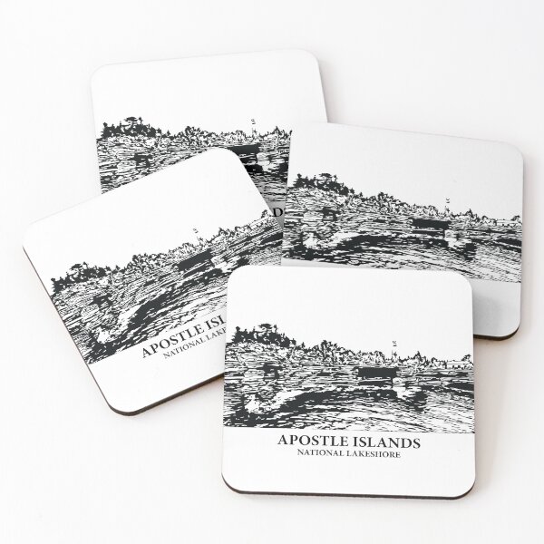 Item preview, Apostle Islands National Lakeshore designed and sold by Lakeric Cityscapes.