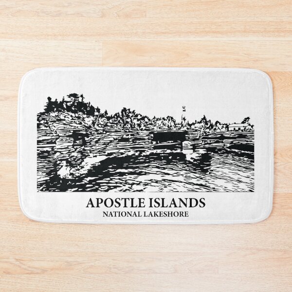 Item preview, Apostle Islands National Lakeshore designed and sold by Lakeric Cityscapes.