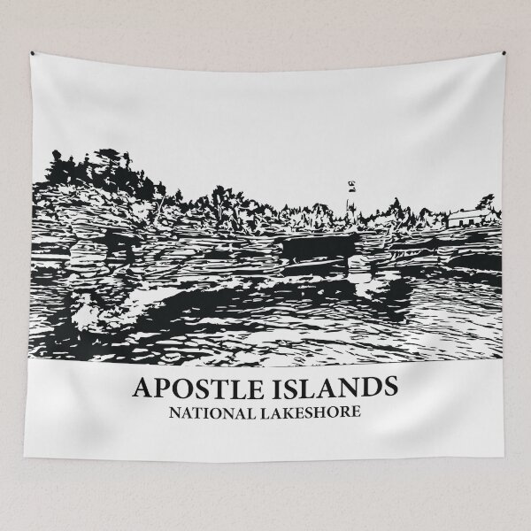 Item preview, Apostle Islands National Lakeshore designed and sold by Lakeric Cityscapes.