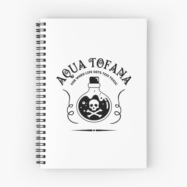 Item preview, Aqua Tofana: For When Life Gets Too Toxic - Dark Humor Self-Care designed and sold by DesignDazzles.
