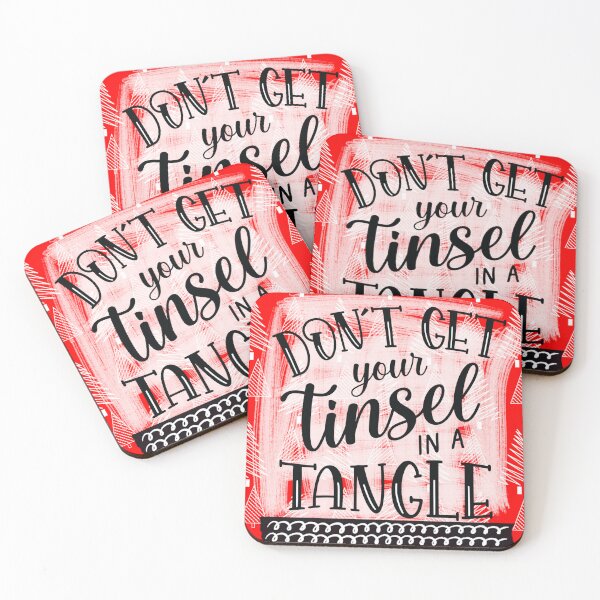 Item preview, Don't Get Your Tinsel in a Tangle designed and sold by ArtsySnarksy.