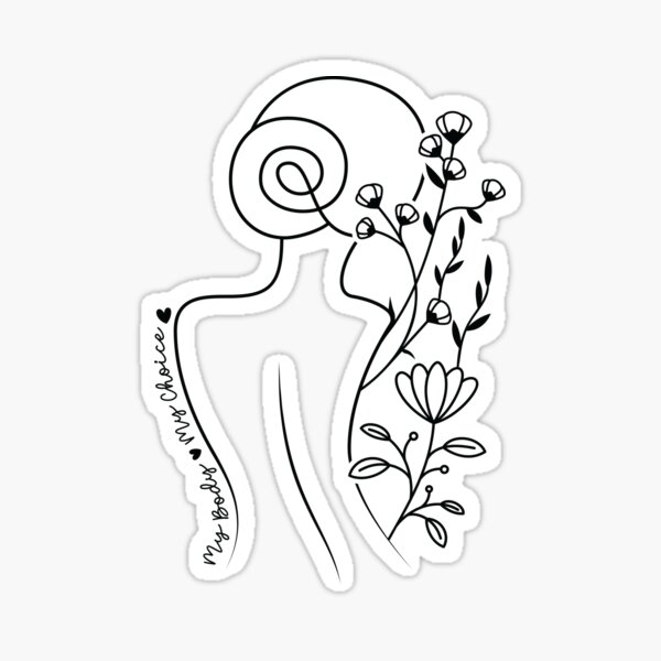 My Body My Choice  Sticker