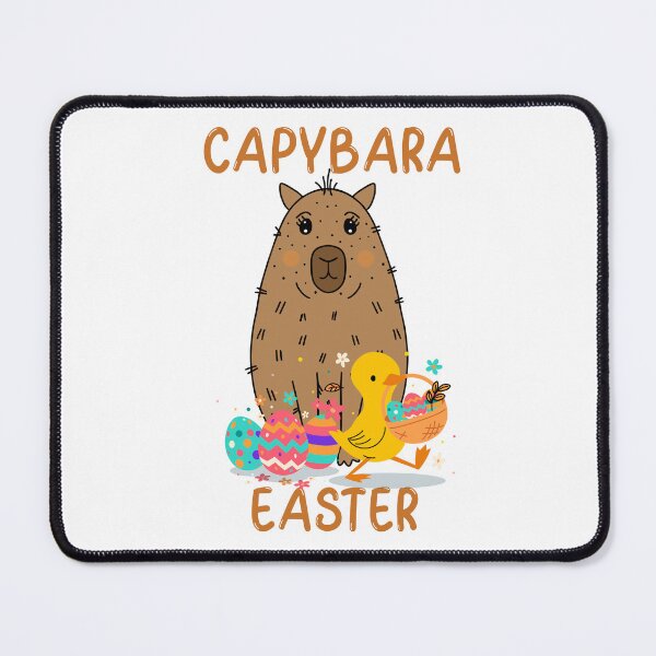Item preview, Easter Humor Capybara designed and sold by Sartoris Art.