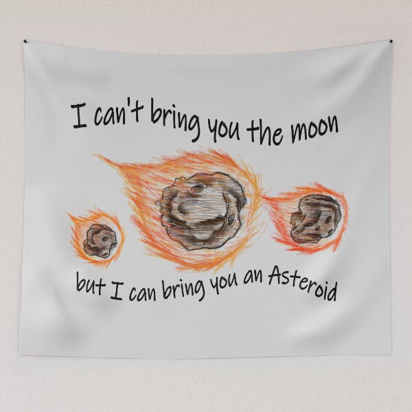 Item preview, Bring on the Asteroids - T-Shirts, Stickers, Posters designed and sold by MechanicalART.