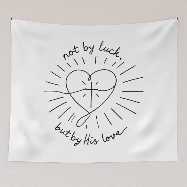 Item preview, Not By luck but by his love  designed and sold by Vicktorino.