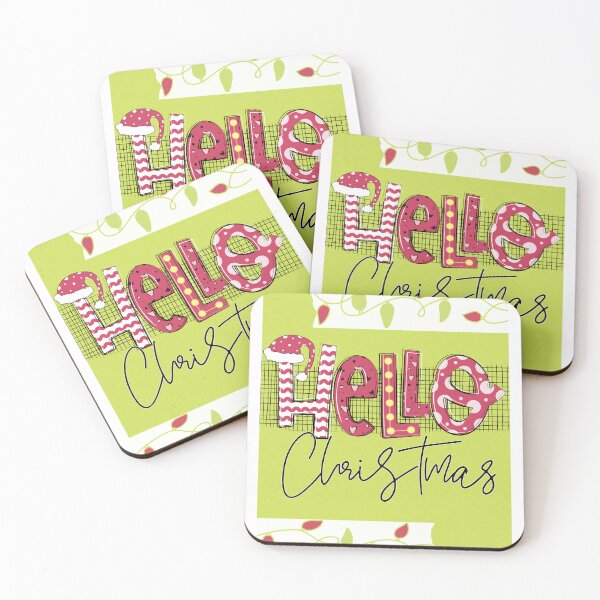Item preview, Hello Christmas! designed and sold by ArtsySnarksy.
