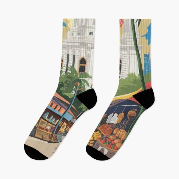 Item preview, Malaysia Vintage Travel Poster designed and sold by TravelerRat.