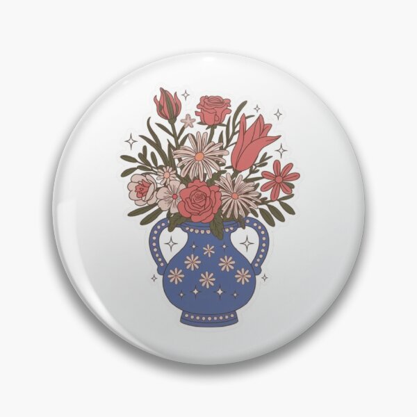 Artikelvorschau, Keramikvase Blumen entworfen und verkauft von ArtQueen777.