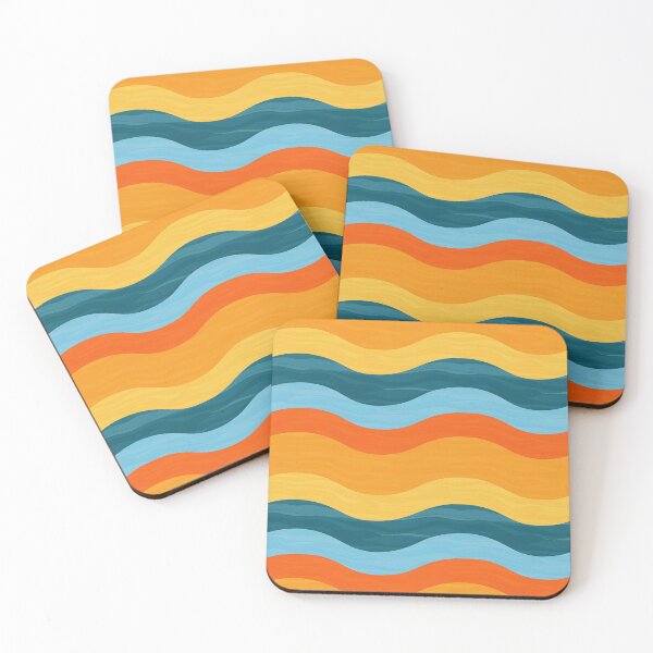 Item preview, Rainbow Wave Patterns designed and sold by Haji  Kamora.