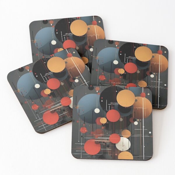 Item preview, Abstract Spheres and Lines Artwork designed and sold by Antoni Bouless.